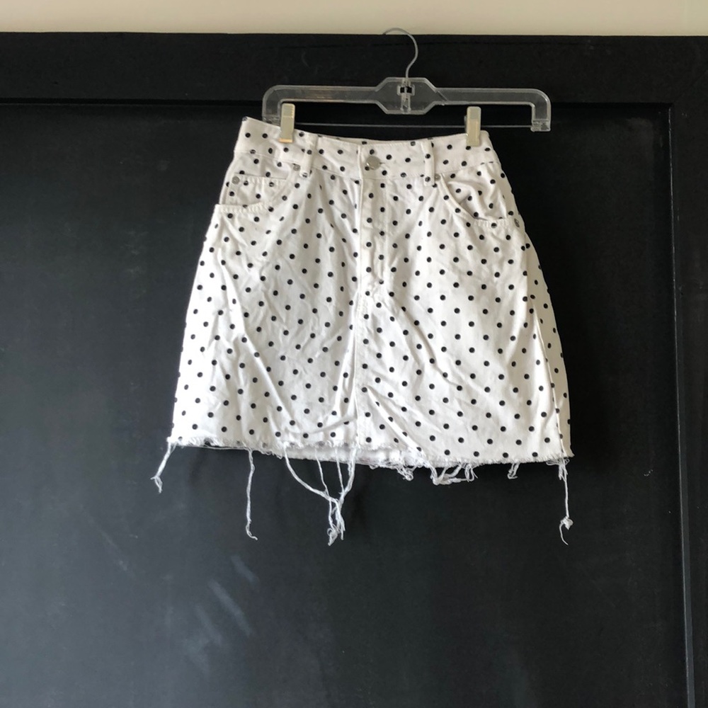 Polka dot skirt